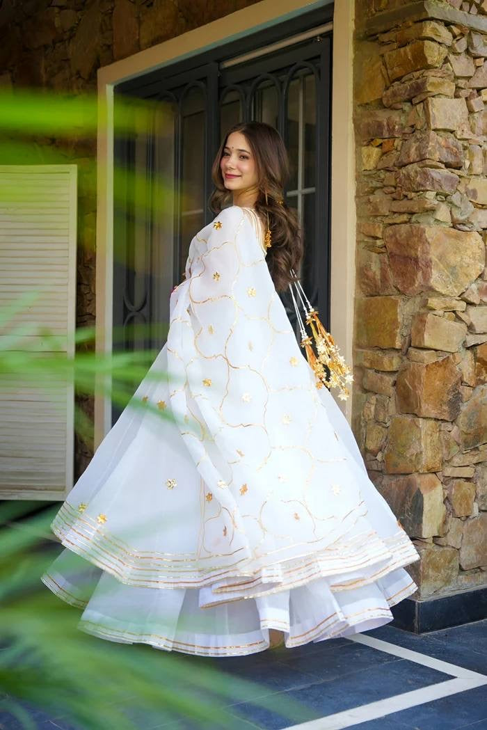 👗 PREMIUM READYMADE ANARKALI SUIT SET [3 PCS]