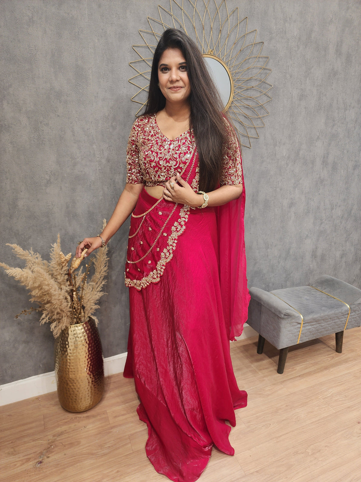 New Launching Embroidery Work Lehenga Choli😍