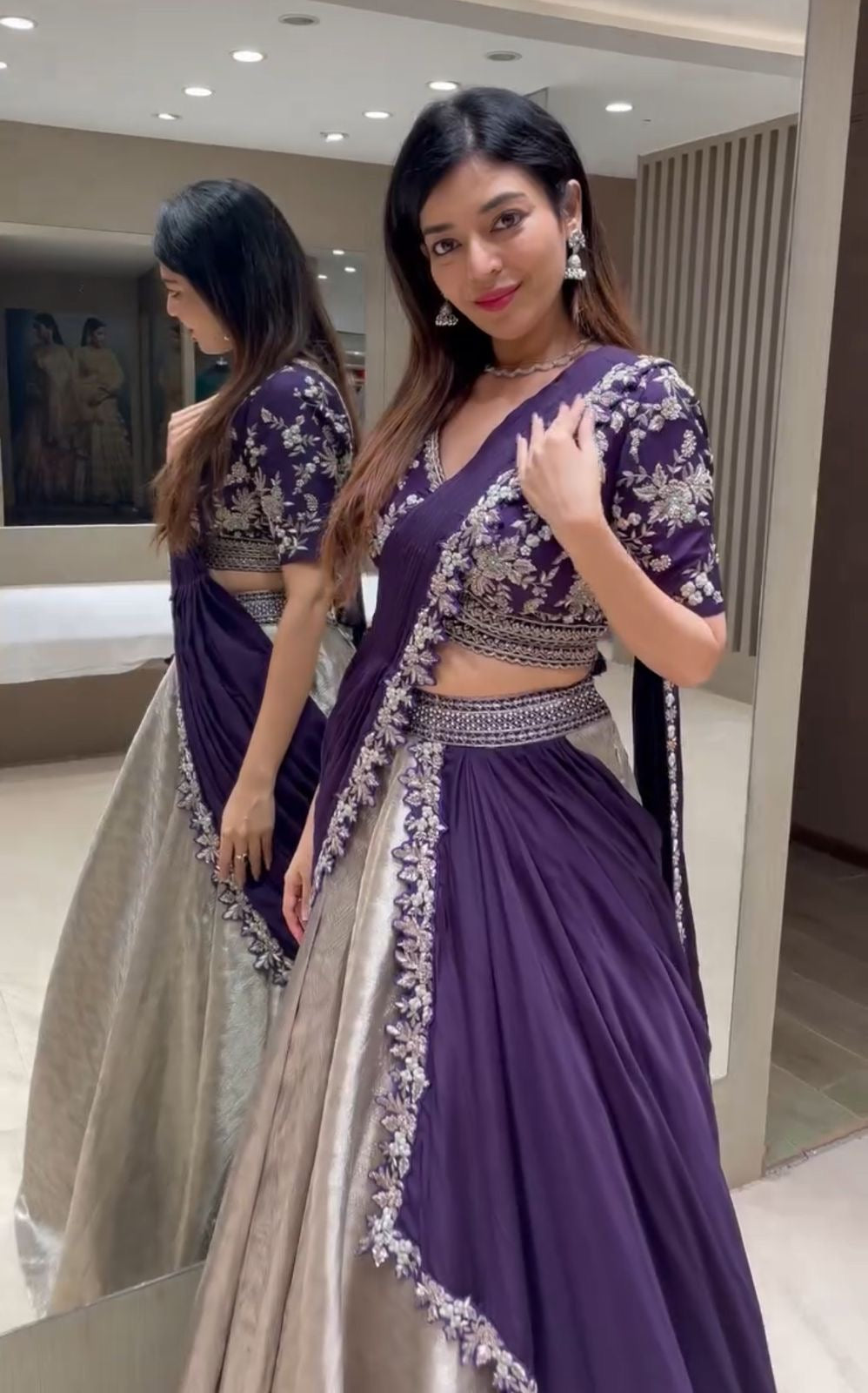 New Super Trending Party Lehenga choli and Ready made blouses