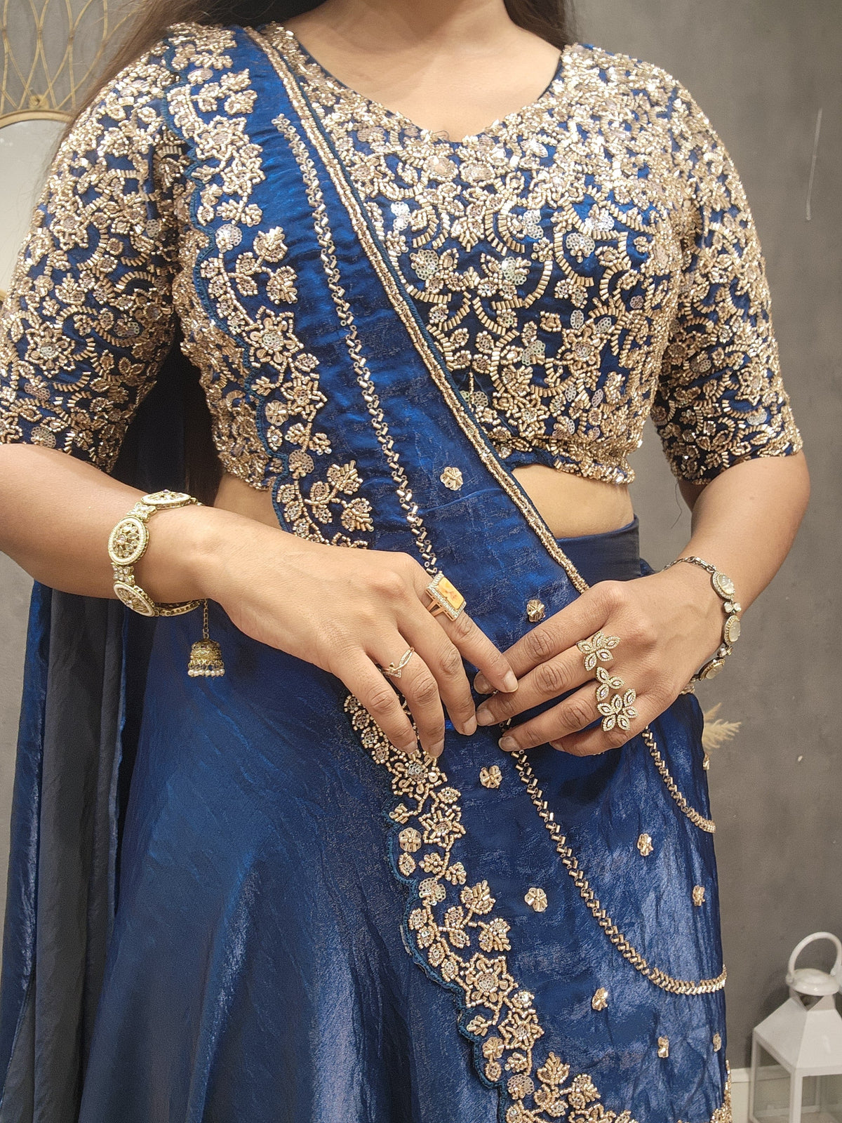 New Launching Embroidery Work Lehenga Choli😍