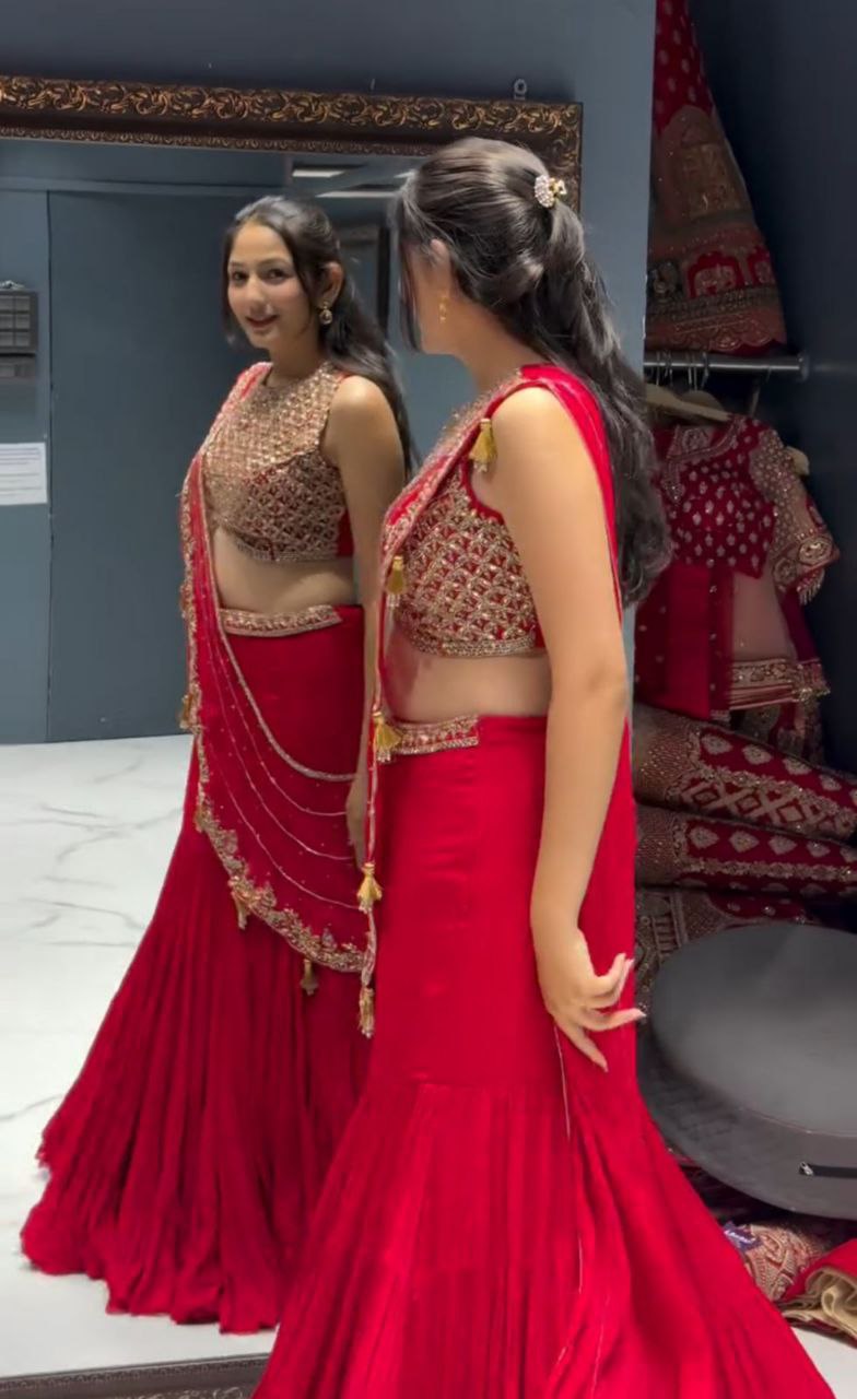 New Super hit Sequence Embroidery Lehengha choli