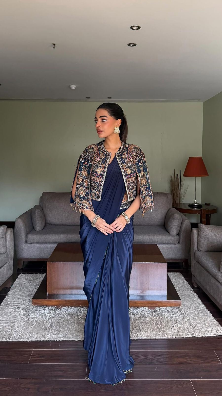 NEWLY LAUNCHED READY TO WEAR LEHENGA SAREE DESIGN SET 💐💙