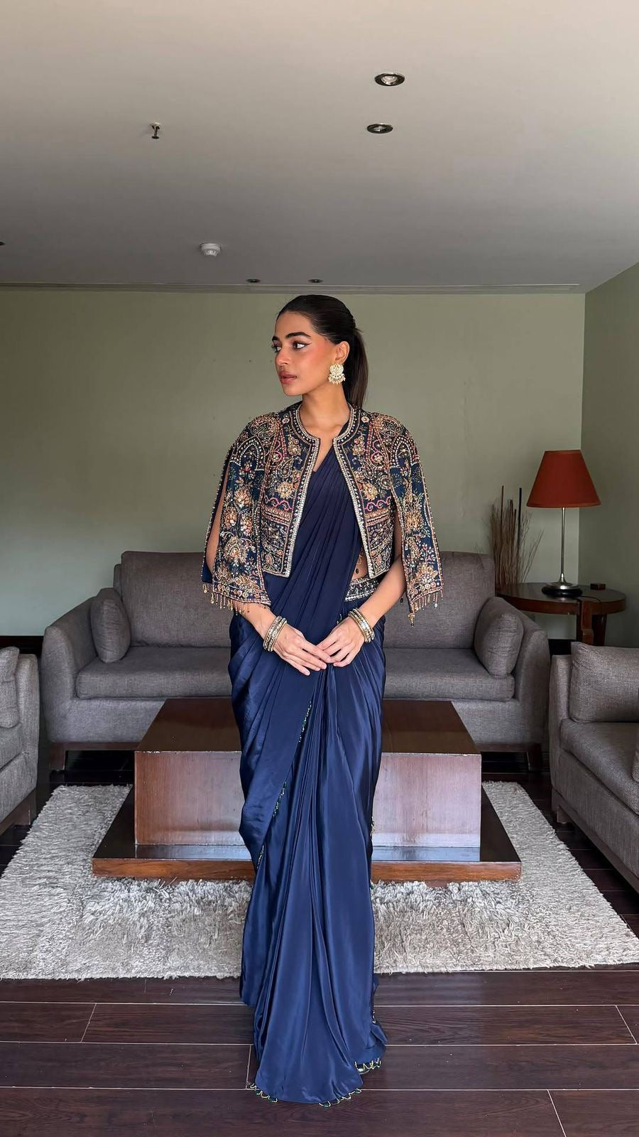 NEWLY LAUNCHED READY TO WEAR LEHENGA SAREE DESIGN SET 💐💙