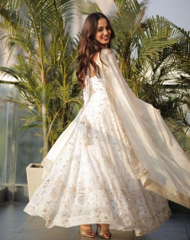 Shivali's Trending Anarkali Suit Set-Stiched